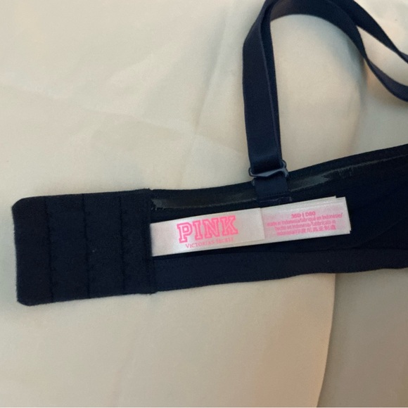 NEW PINK Victoria's Secret Navy Blue Bra 36D - Picture 4 of 5